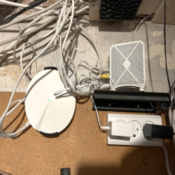 TP-Link Deco M9 Plus AC2200 WiFi Mount – Plastic Wall Bracket for Clean Setup
