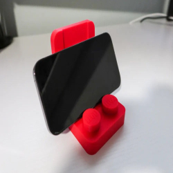 Lego Brick Seat Phone Holder – Fun & Practical Stand for Phones and Small Device