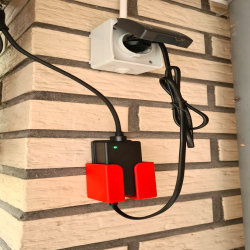 Mammotion LUBA 2 RTK Power Supply Mount – Wall Holder for Organized and Secure