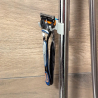 Shower Rail Razor Holder – Adjustable Clip-On Bathroom Organizer In Multi Sizes
