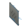 Makita DRT50 18V Cordless Router Wall Mount – Secure Storage Holder for Router