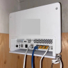 Reverse Wall Mount for Fritz!Box 5690 Pro – Front-Facing Cable Access Bracket