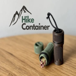 Hike Container – Lightweight Travel Storage for Outdoor Item, Snacks or Compacts