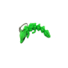 Flexi Cute Dragon Keychain – Fun and Flexible Single-Color Dragon Accessory for Bags