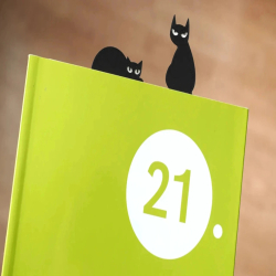 Cat Bookmark, 5 Pieces...