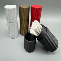 Cotton Swab Travel Case –...