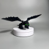 Flexi Toothless Dragon Figurine  Articulated Night Fury Multicolor Gift Toy