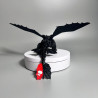 Flexi Toothless Dragon Figurine  Articulated Night Fury Multicolor Gift Toy