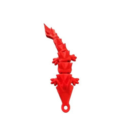 Flexi Dragon Earrings  Unique and Flexible Plastic Dragon Earrings