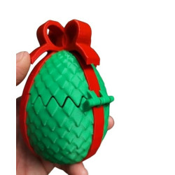 Plastic Egg Gift Wrapped - Plastic | Dragon Egg for Gift for New Year's