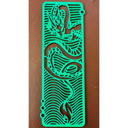 Dragon's Year Bookmark - Plastic | New Years Bookmarks for Book Lovers