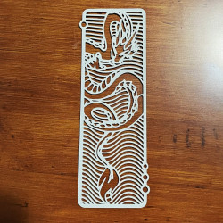 Dragon's Year Bookmark - Plastic | New Years Bookmarks for Book Lovers