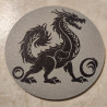 3-Piece Dragon Coaster Set  Mythical Fantasy Drink Coasters
