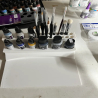Painting Station-Paint Brush Rinser, Paint Brush Cleaner Art Supplies