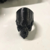 Skull Ring for Men Women, plastic Skull Gothic Ring (Black And White Colors)