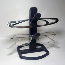 Dual Glasses Stand Plastic...