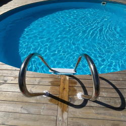 Pool Ladder Holder for tube 38mm - 2 Pcs Secure Storage Solution for Pool Ladder
