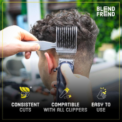 Barber comb - Professional Barber Comb -Comb Left Handed Original Grade (17mm)