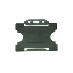 Badge Holder, ID Card Holder - 1 Pcs Plastic Holder Without Strap